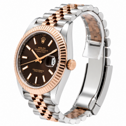 Rolex Datejust 41MM 126331 Everose Two Tone Watch